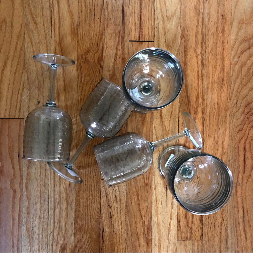 Textured Acrylic Goblets 🍹